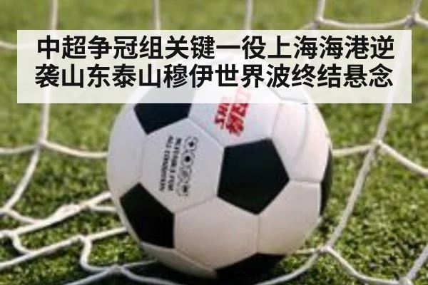中超争冠组关键一役上海海港逆袭山东泰山穆伊世界波终结悬念